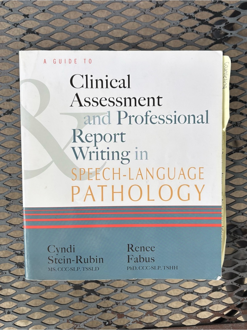 Speech Language Pathology Clinical Assessment and Professional Report Writing